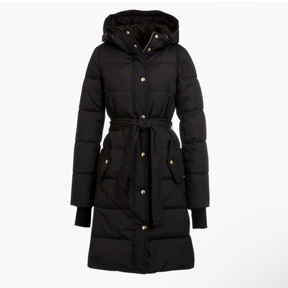 J. Crew Mercantile Black Puffer Coast Size Small